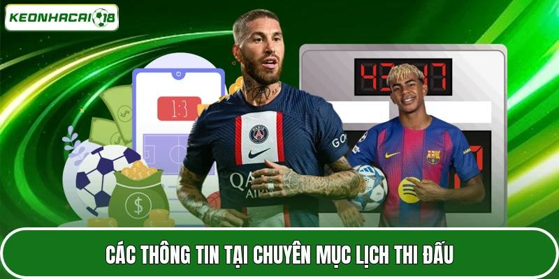 Lịch Thi Đấu Bóng Đá 2 Các thông tin tại chuyên mục lịch thi đấu