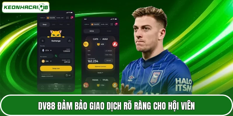 DV88 - Review Chi Tiết Nhà Cái Uy Tín Hàng Đầu Châu Á 3 DV88 đảm bảo giao dịch rõ ràng cho hội viên